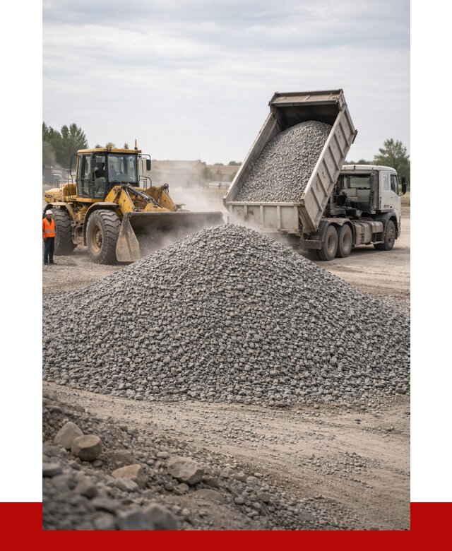 Купить щебень с доставкой в Йошкар-Оле от 2557 руб. | ПРОНЕРУДШкр