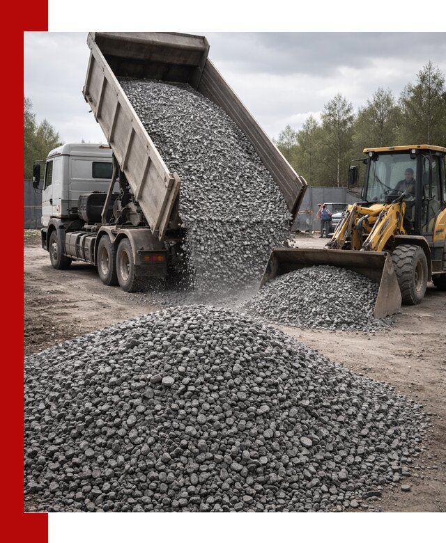 Доставка и продажа щебня гранитного в Йошкар-Оле