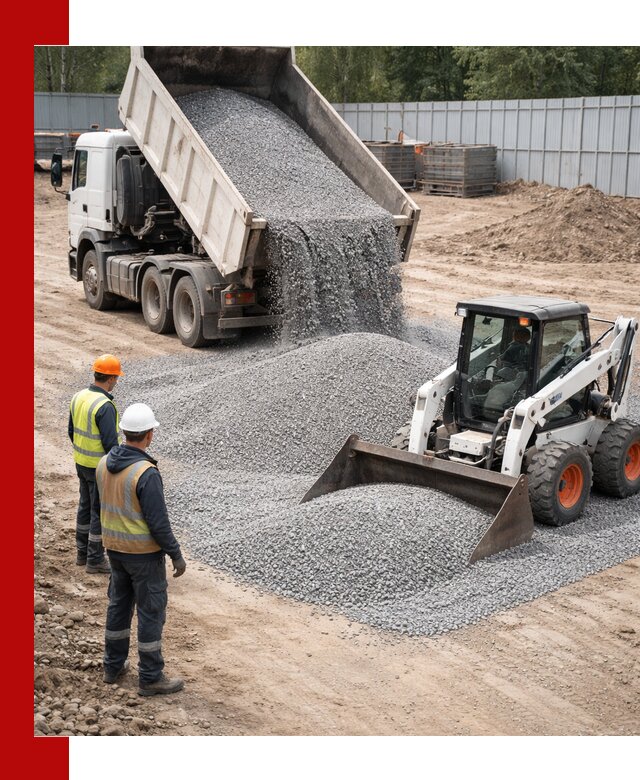 Доставка и продажа гранитного щебня фракции 0-5 в Йошкар-Оле