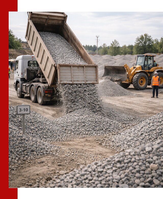 Гранитный щебень фракции 3–10: доставка и продажа в Йошкар-Оле