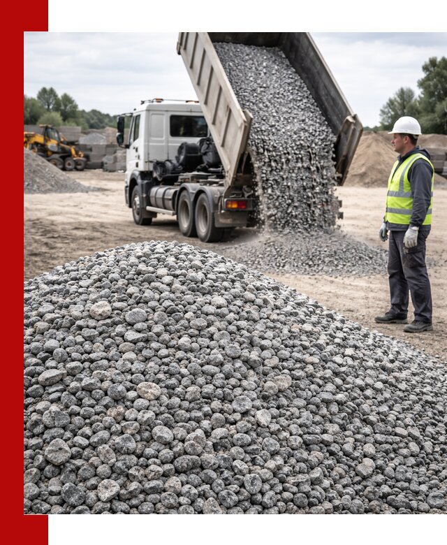 Доставка и продажа гранитного щебня фракции 5-20 в Йошкар-Оле