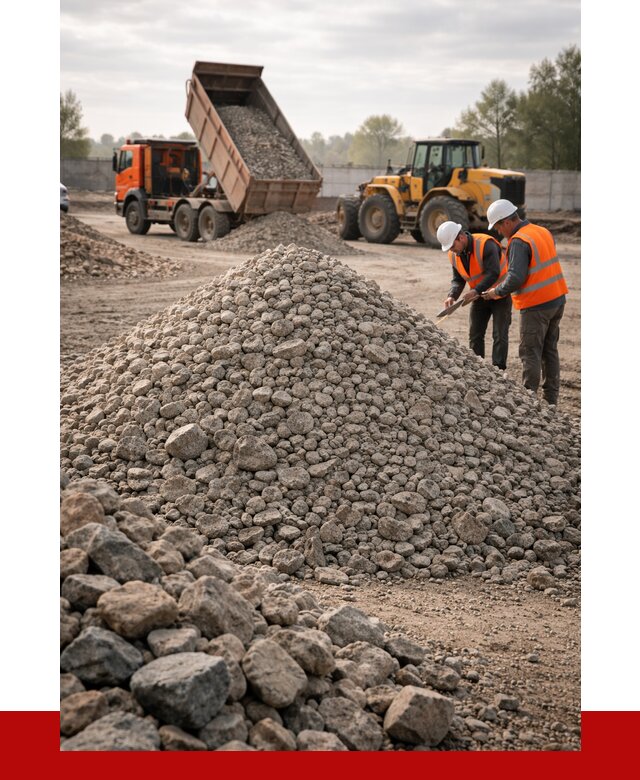 Гранитный щебень фракция 40-70 в Йошкар-Оле от 2557 руб ПРОНЕРУДШкр