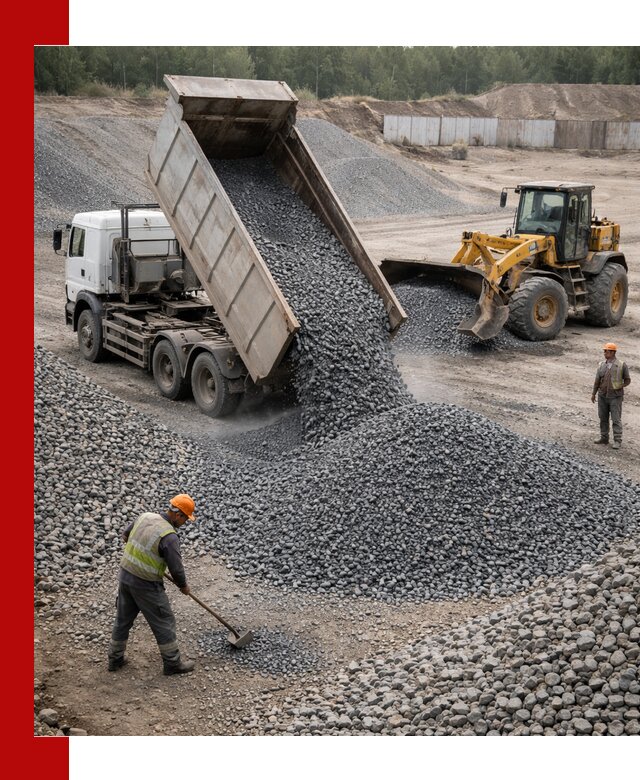 Щебень габбро-диабаз фр. 5-20 с доставкой в Йошкар-Оле