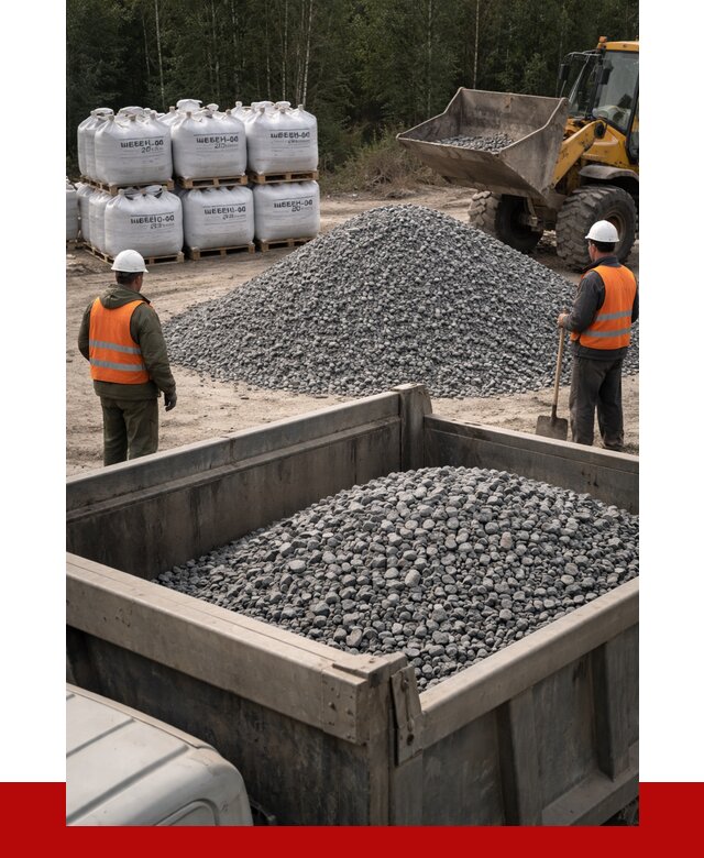 Щебень габбро диабаз 20-40 в Йошкар-Оле от 3477 руб. | ПРОНЕРУДШкр