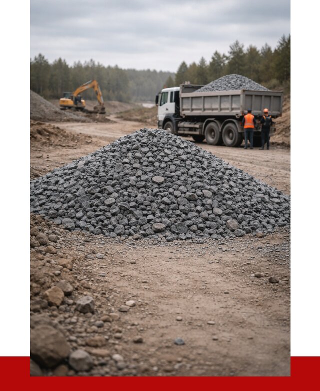 Щебень габбро диабаз фракция 40-70 в Йошкар-Оле от 2250 р-ПРОНЕРУДШкр