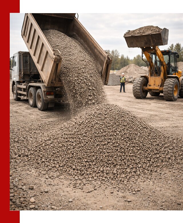 Гравийный щебень фракция 3–10 с доставкой в Йошкар-Оле