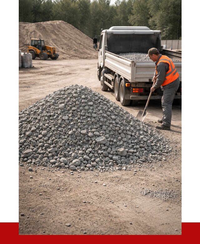 Гравийный щебень фракция 5-10 в Йошкар-Оле от 2250 р. | ПРОНЕРУДШкр