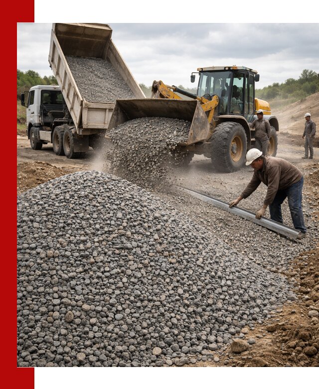 Гравийный щебень фракция 5-20 с доставкой в Йошкар-Оле