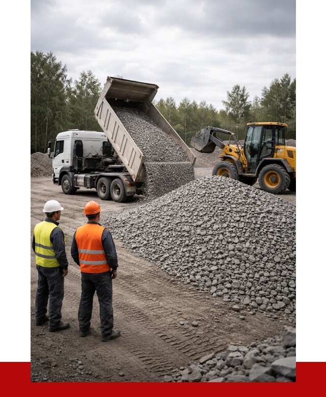 Гравийный щебень фракция 40-70 в Йошкар-Оле от 9715р | ПРОНЕРУДШкр