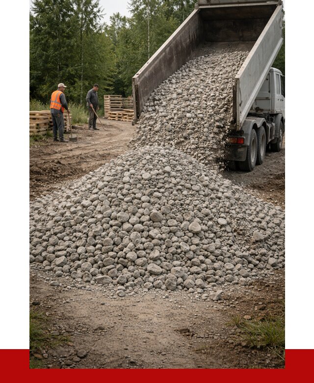 гравийный щебень фракция 70-120 в Йошкар-Оле от 2505 р. ПРОНЕРУДШкр