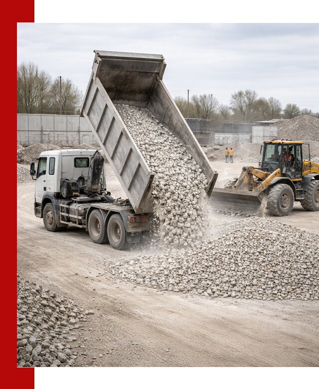 Доставка и продажа известнякового щебня в Йошкар-Оле
