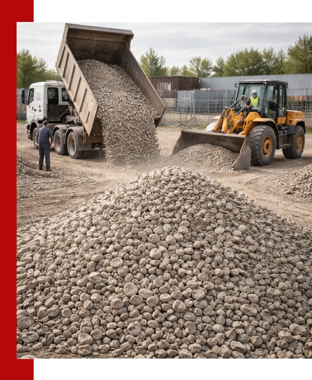 Доломитовый щебень фракции 20–41 с доставкой в Йошкар-Оле