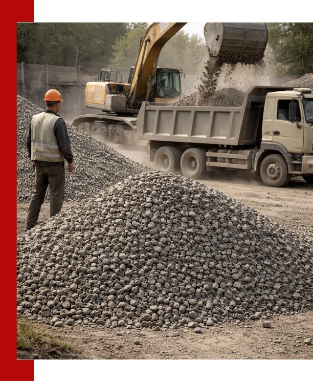 Шлаковый щебень фракция 5-20 с доставкой в Йошкар-Оле