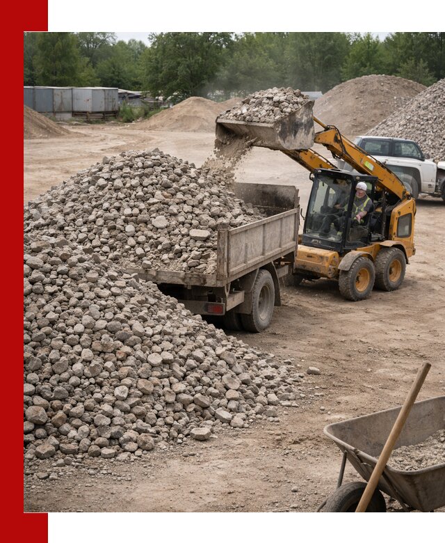 Доставка вторичного щебня в Йошкар-Оле для строительных работ