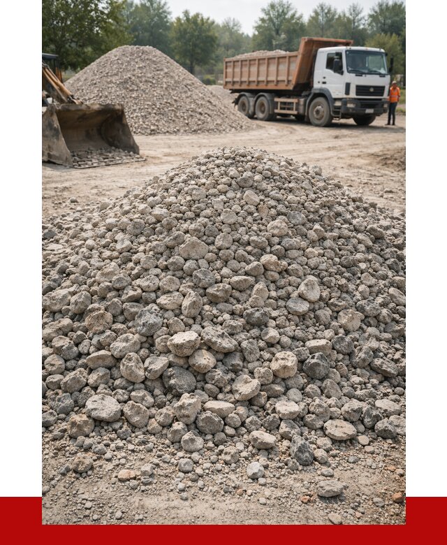 Вторичный щебень фракция 20-40 в Йошкар-Оле от 2250 р ПРОНЕРУДШкр