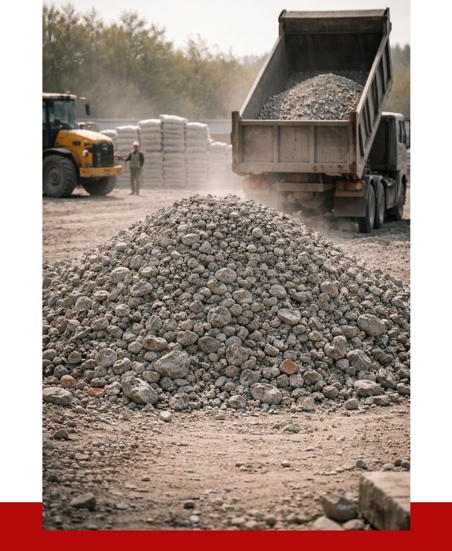 Вторичный щебень фракция 70-150 в Йошкар-Оле от 1432 р. | ПРОНЕРУДШкр