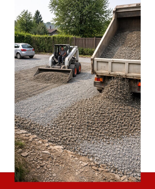 Щебень для парковки в Йошкар-Оле с доставкой от 1227 р.| ПРОНЕРУДШкр