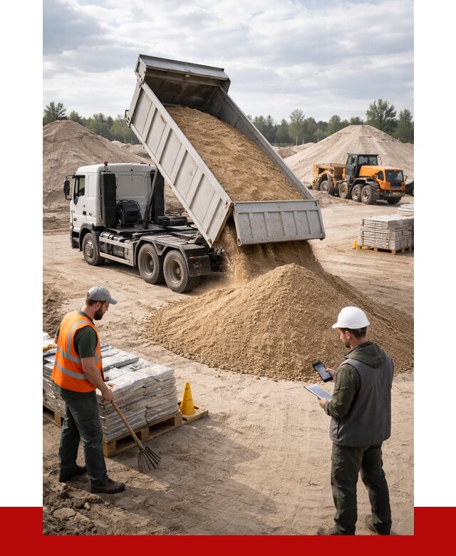 Карьерный песок с доставкой в Йошкар-Оле от 3681 р. ПРОНЕРУДШкр