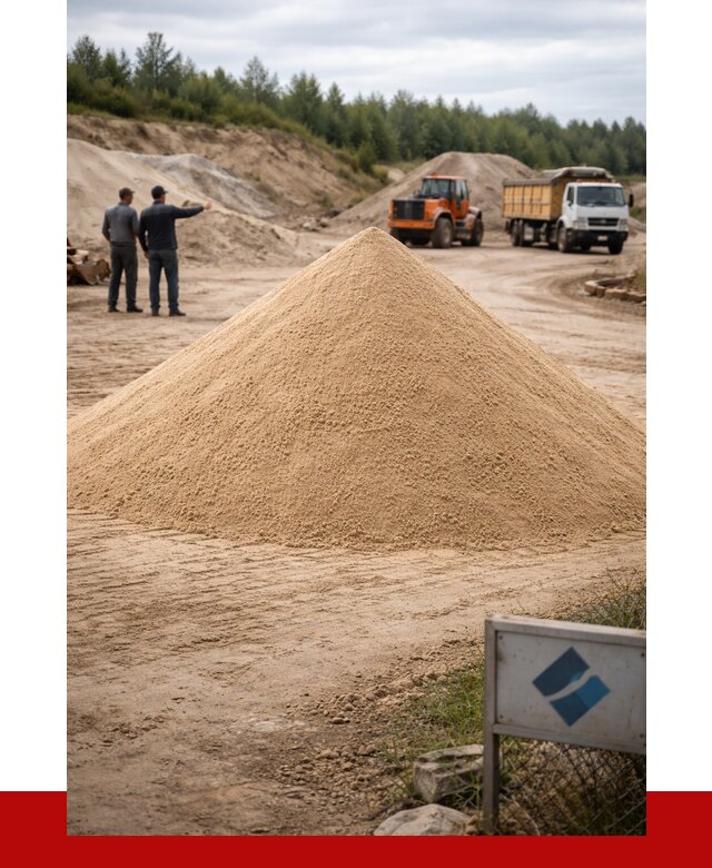 Карьерный песок навалом в Йошкар-Оле от 1841 р. | ПРОНЕРУДШкр