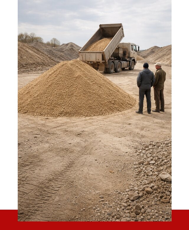 Карьерный песок крупнозернистый в Йошкар-Оле от 8692 р | ПРОНЕРУДШкр