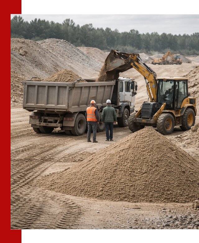 Карьерный среднезернистый песок с доставкой в Йошкар-Оле