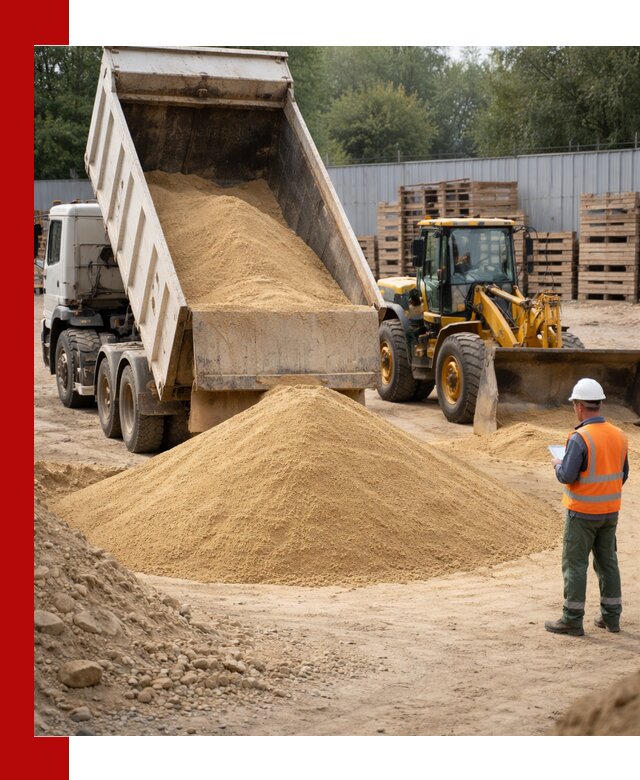 Доставка карьерного мелкозернистого песка в Йошкар-Оле