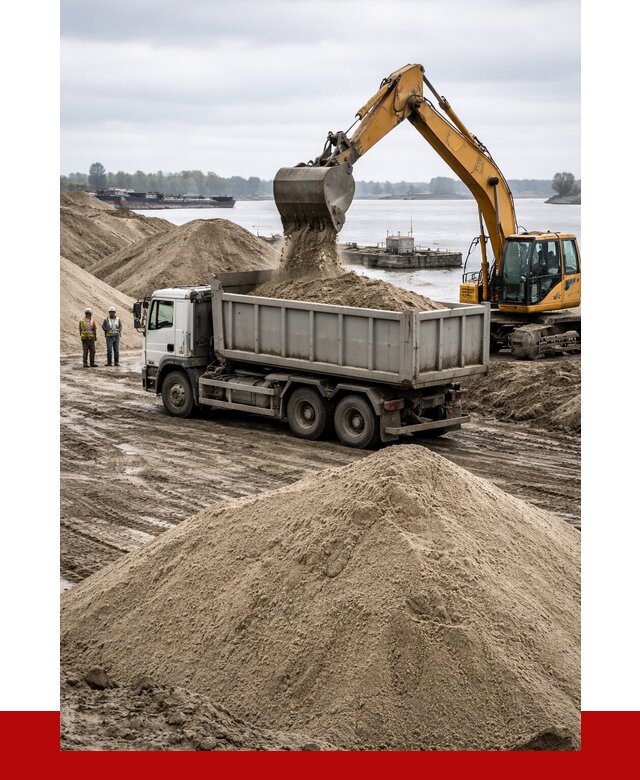 Купить речной песок навалом в Йошкар-Оле от 1841 р., ПРОНЕРУДШкр