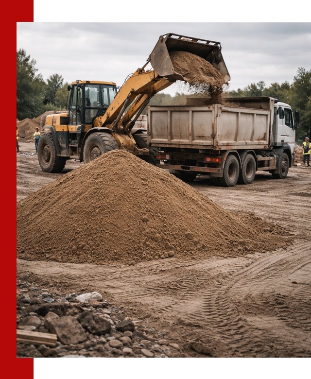 Доставка речного песка навалом в Йошкар-Оле быстро и выгодно