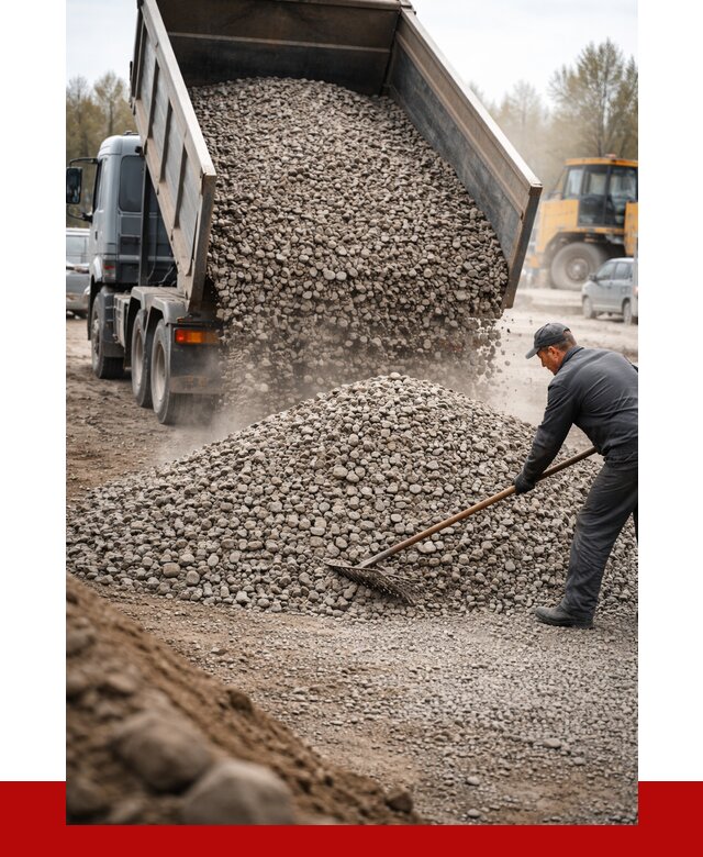 Гравий фракция 20-40 в Йошкар-Оле от 2557 р. доставка | ПРОНЕРУДШкр