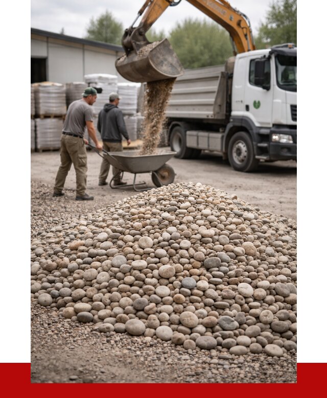 Галька декоративная в Йошкар-Оле от 3272 р. за куб | ПРОНЕРУДШкр