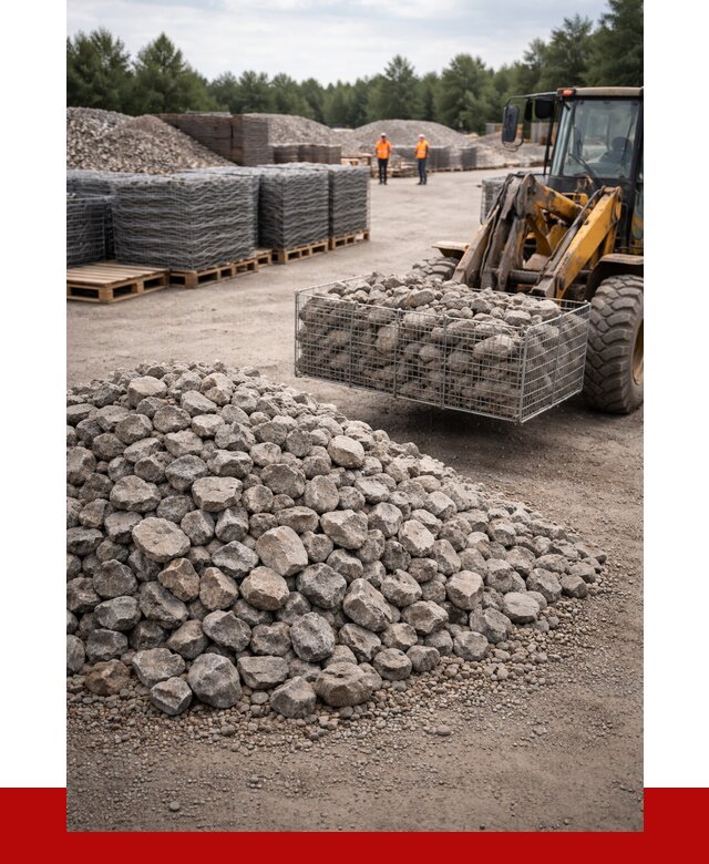 Камень для габионов фракция 70-150 в Йошкар-Оле от 4295 р. | ПРОНЕРУДШкр