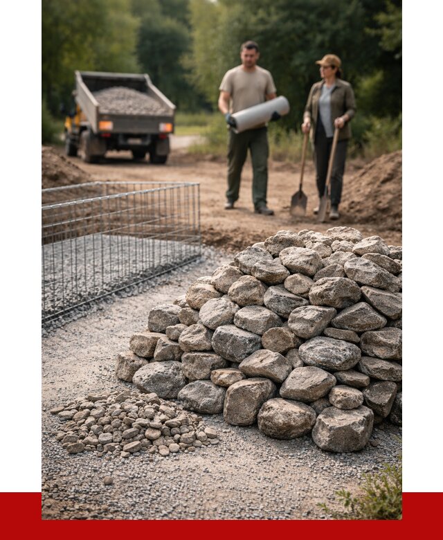 Камень для габионов фракция 100-200 в Йошкар-Оле от 4908 р. | ПРОНЕРУДШкр