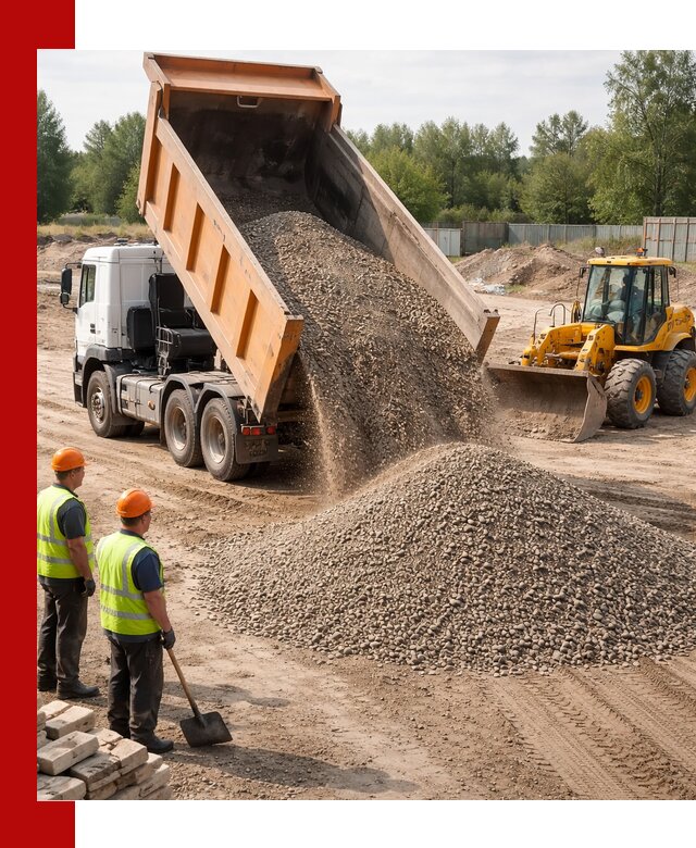 Доставка щебёночно-песчаной смеси ЩПС С7 в Йошкар-Оле