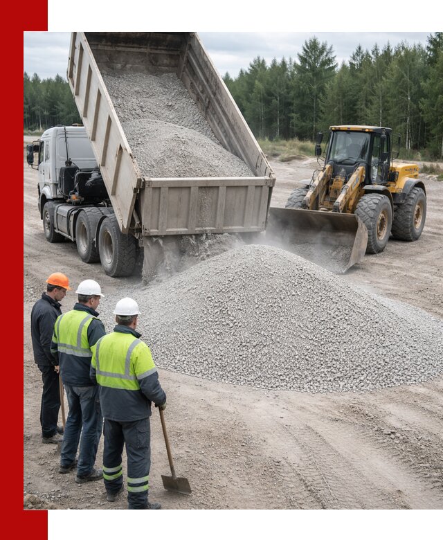 Известняковый отсев 0-5 доставка в Йошкар-Оле быстро и выгодно