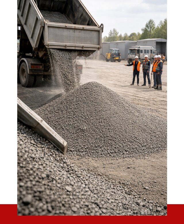 Гравийный отсев 0-5 в Йошкар-Оле от 1227 р. с доставкой | ПРОНЕРУДШкр
