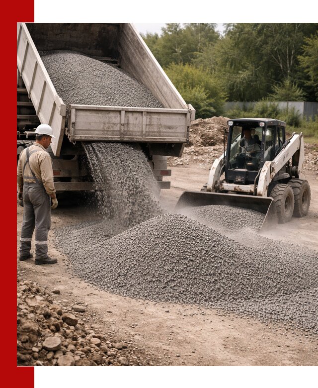 Доставка гравийного отсева 0-5 в Йошкар-Оле оптом и в розницу