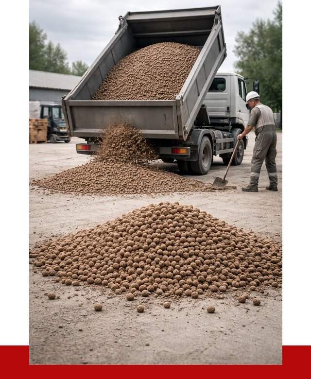 Керамзит с доставкой в Йошкар-Оле от 4295 р. за м3 | ПРОНЕРУДШкр