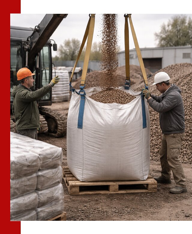 Керамзит в биг-бегах с доставкой в Йошкар-Оле