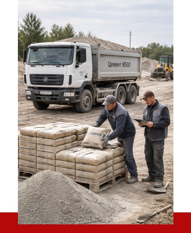 Купить цемент м500 с доставкой в Йошкар-Оле от 5318 р. | ПРОНЕРУДШкр