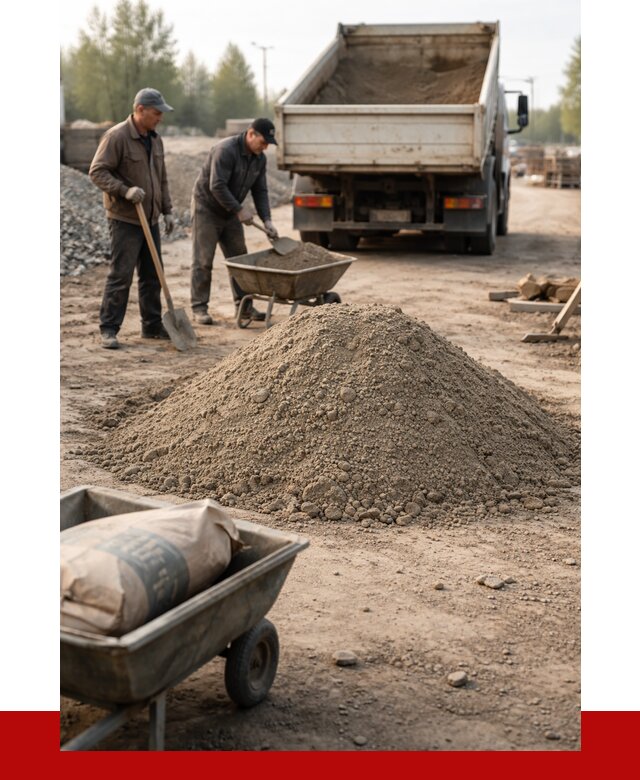 Цементно-песчаная смесь М150 в Йошкар-Оле от 4806 р. | ПРОНЕРУДШкр