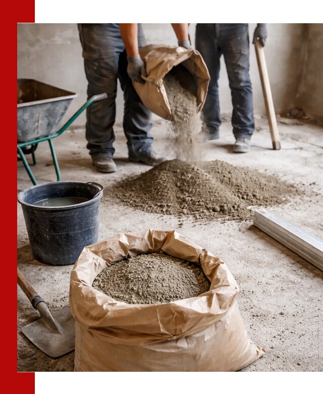 Доставка сухой смеси для стяжки в Йошкар-Оле