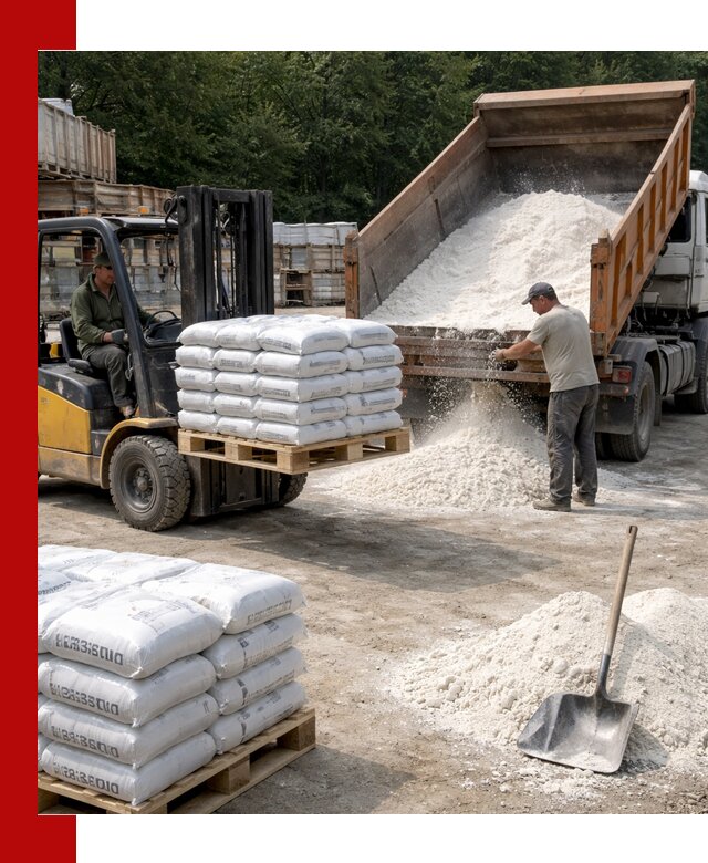 Доставка строительной извести оптом и в розницу в Йошкар-Оле