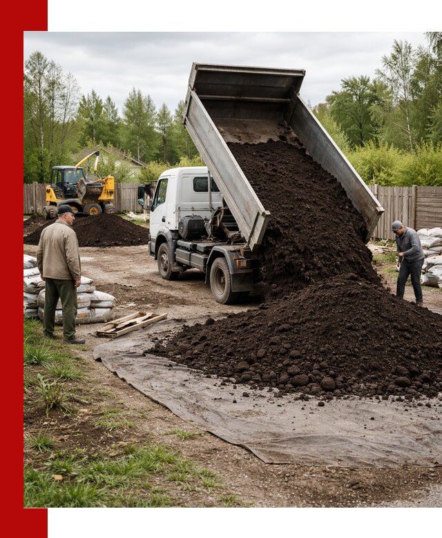 Доставка качественного почвогрунта в Йошкар-Оле оптом и в розницу