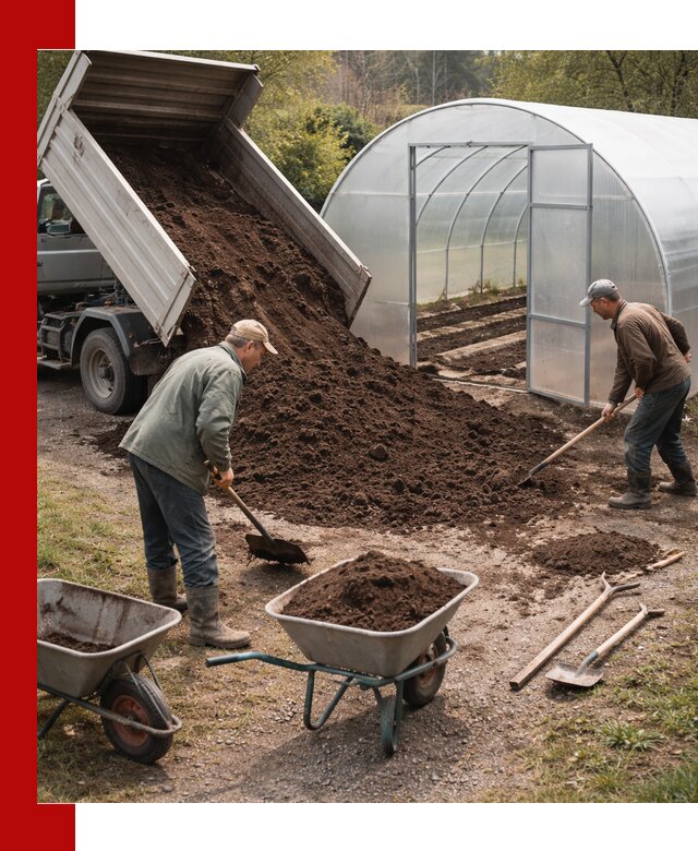 Грунт для теплицы с доставкой в Йошкар-Оле — плодородный субстрат под растения