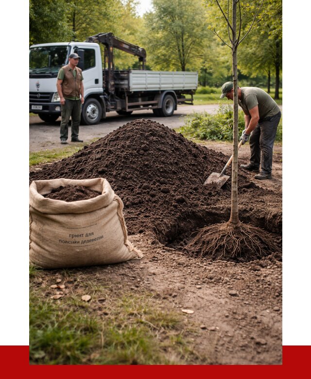 Грунт для посадки деревьев в Йошкар-Оле от 1227 р. | ПРОНЕРУДШкр