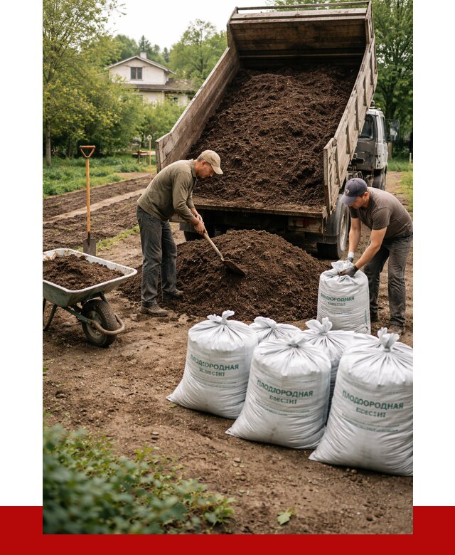 Плодородная смесь в Йошкар-Оле от 4295 р./куб с доставкой | ПРОНЕРУДШкр