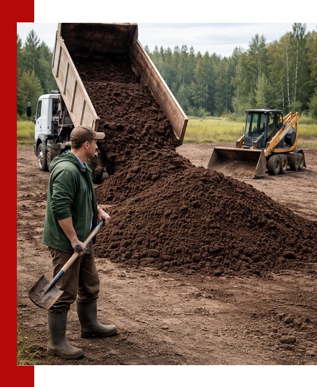 Купить верховой торф с доставкой в Йошкар-Оле для садоводства и растений