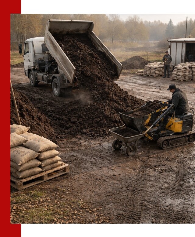 Кислый торф в доставке по выгодным ценам в Йошкар-Оле