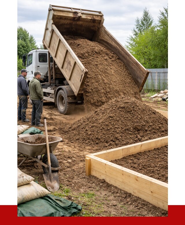 Торфо песчаная смесь в Йошкар-Оле с доставкой от 1892 р. | ПРОНЕРУДШкр