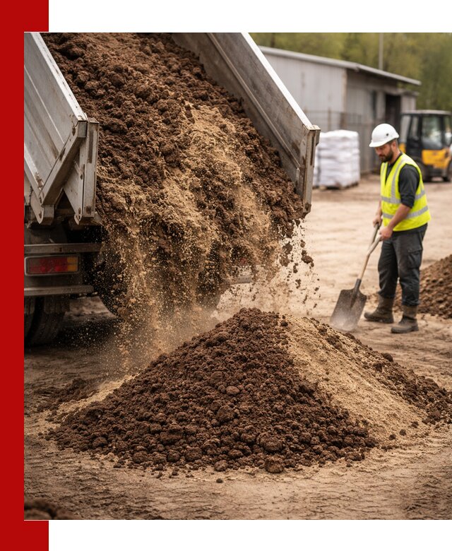 Доставка торфо-песчаной смеси в Йошкар-Оле для строительства и озеленения